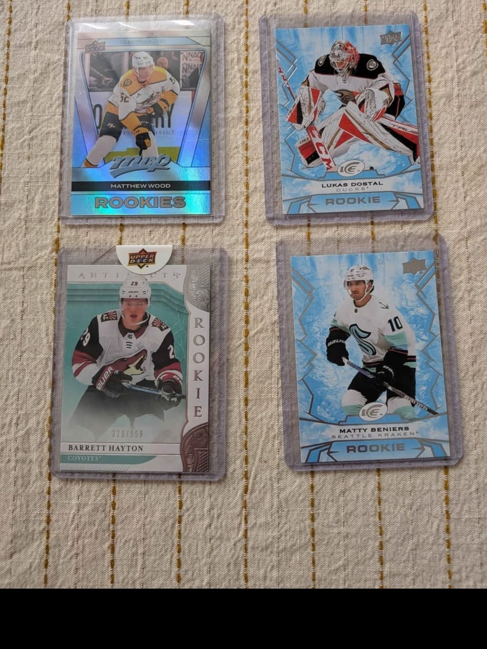 NHL Hockey Rookie Cards